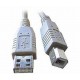 USB kábel typu AB, dĺžka 2m