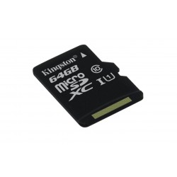 64GB microSDXC Kingston UHS-I U1 45R/10W bez adap.